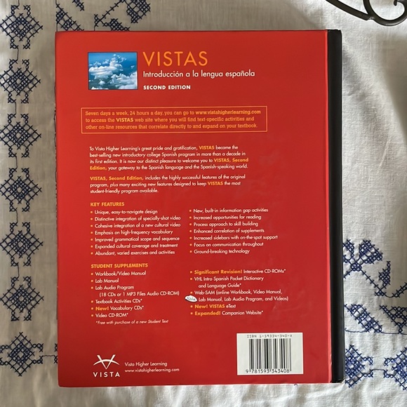 Vistas Spanish Learning Books and CD-Roms - Picture 3 of 10